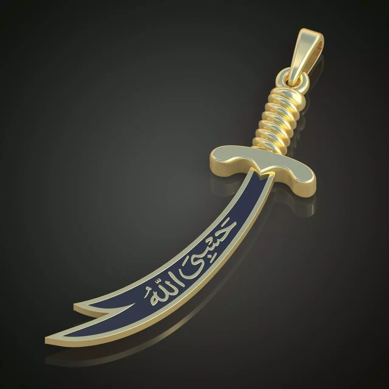 Pendant model 3D 0199 printable model12 3D print model_0