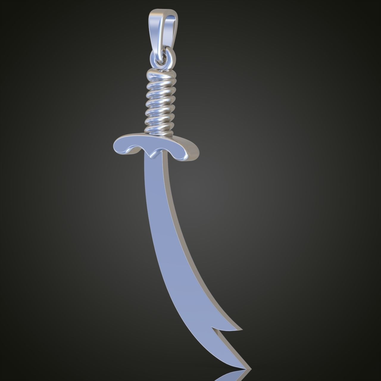 Pendant model 3D 0199 printable model12 3D print model_6