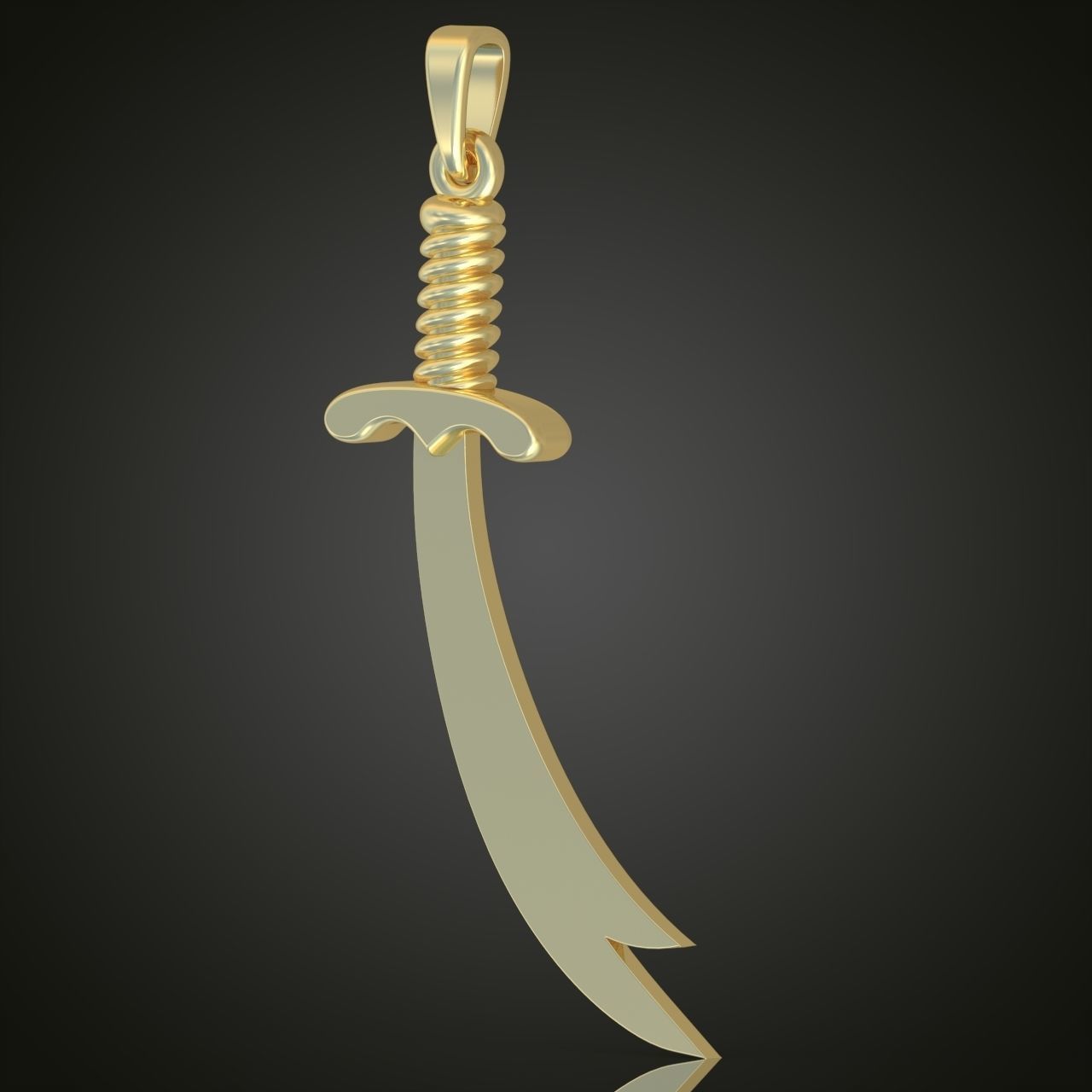 Pendant model 3D 0199 printable model12 3D print model_7