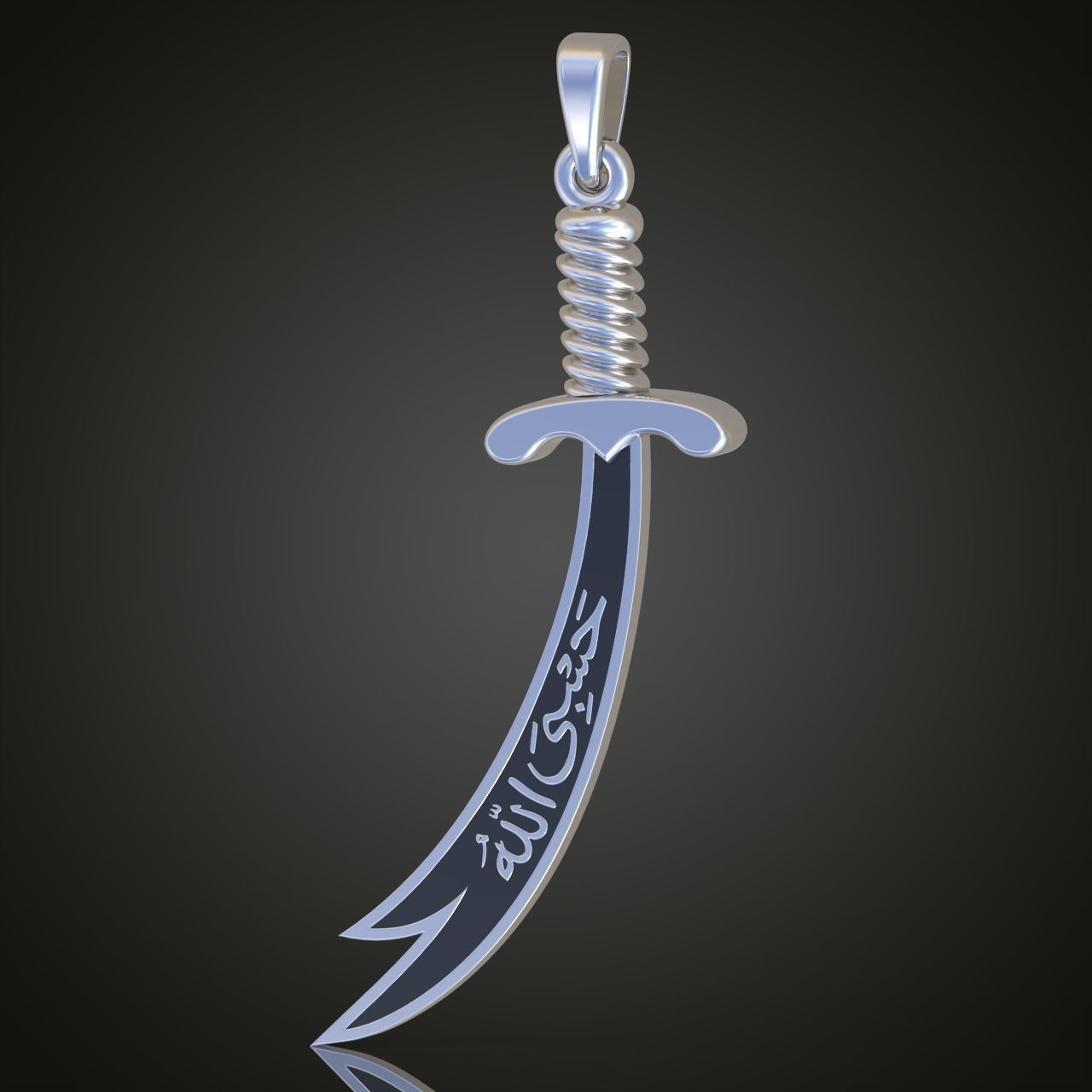 Pendant model 3D 0199 printable model12 3D print model_5