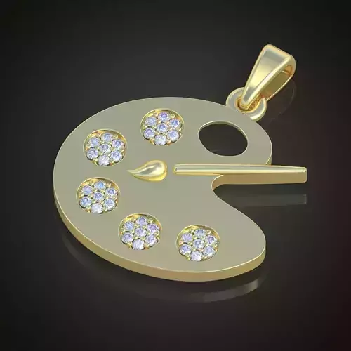 Pendant model 3D 0202 printable model15