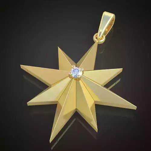 Pendant model 3D 0203 printable model