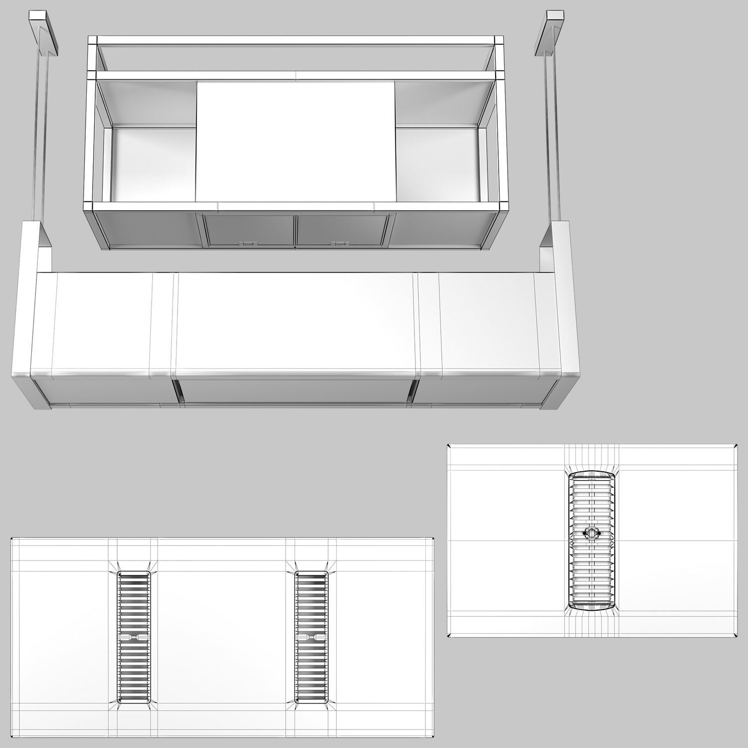 Airforce appliance set4 3D model_5
