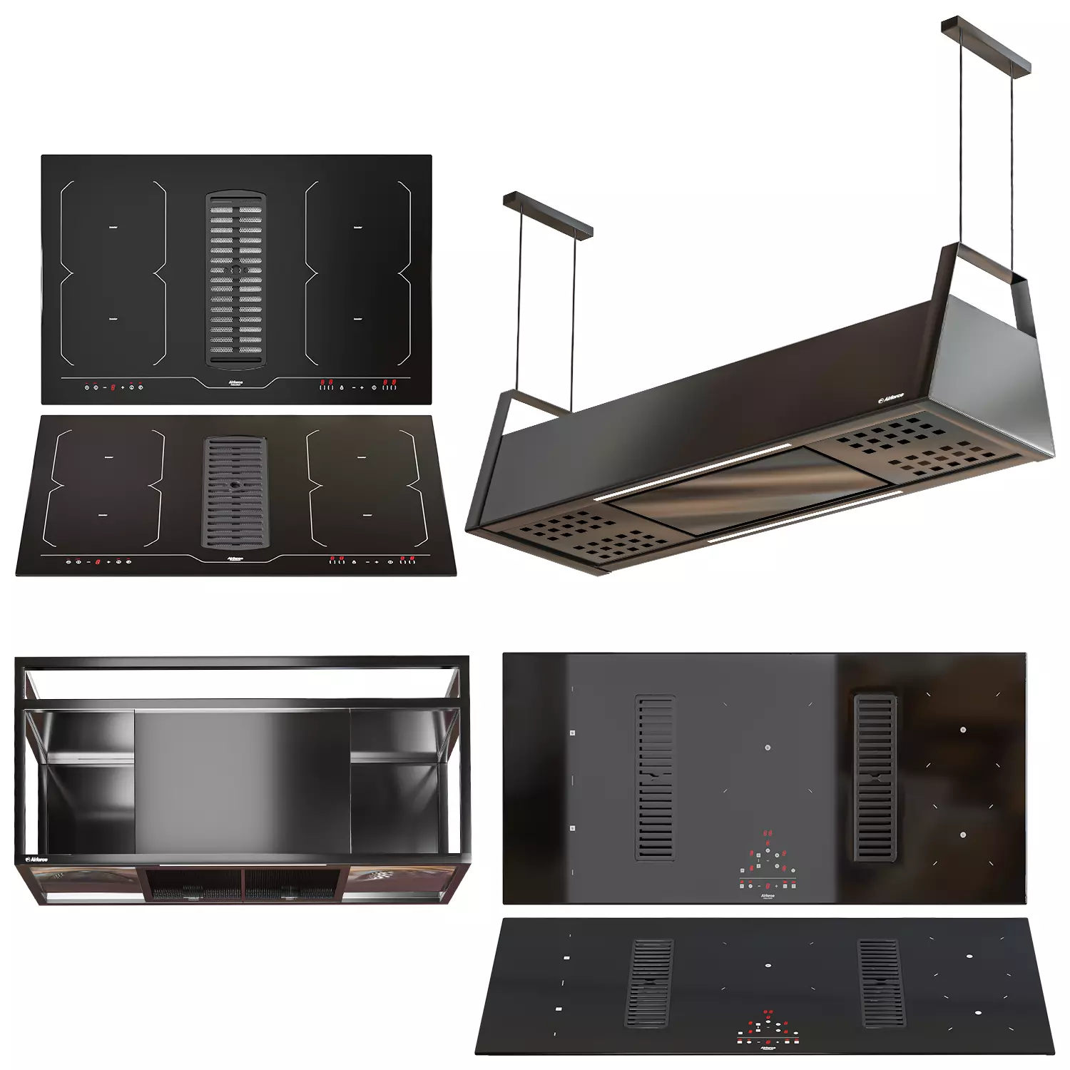 Airforce appliance set4 3D model_0