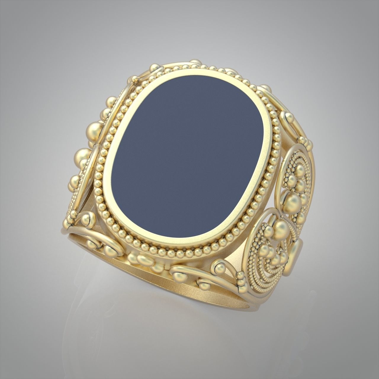 Diamond ring 0394 3D printable model 14 3D print model_2
