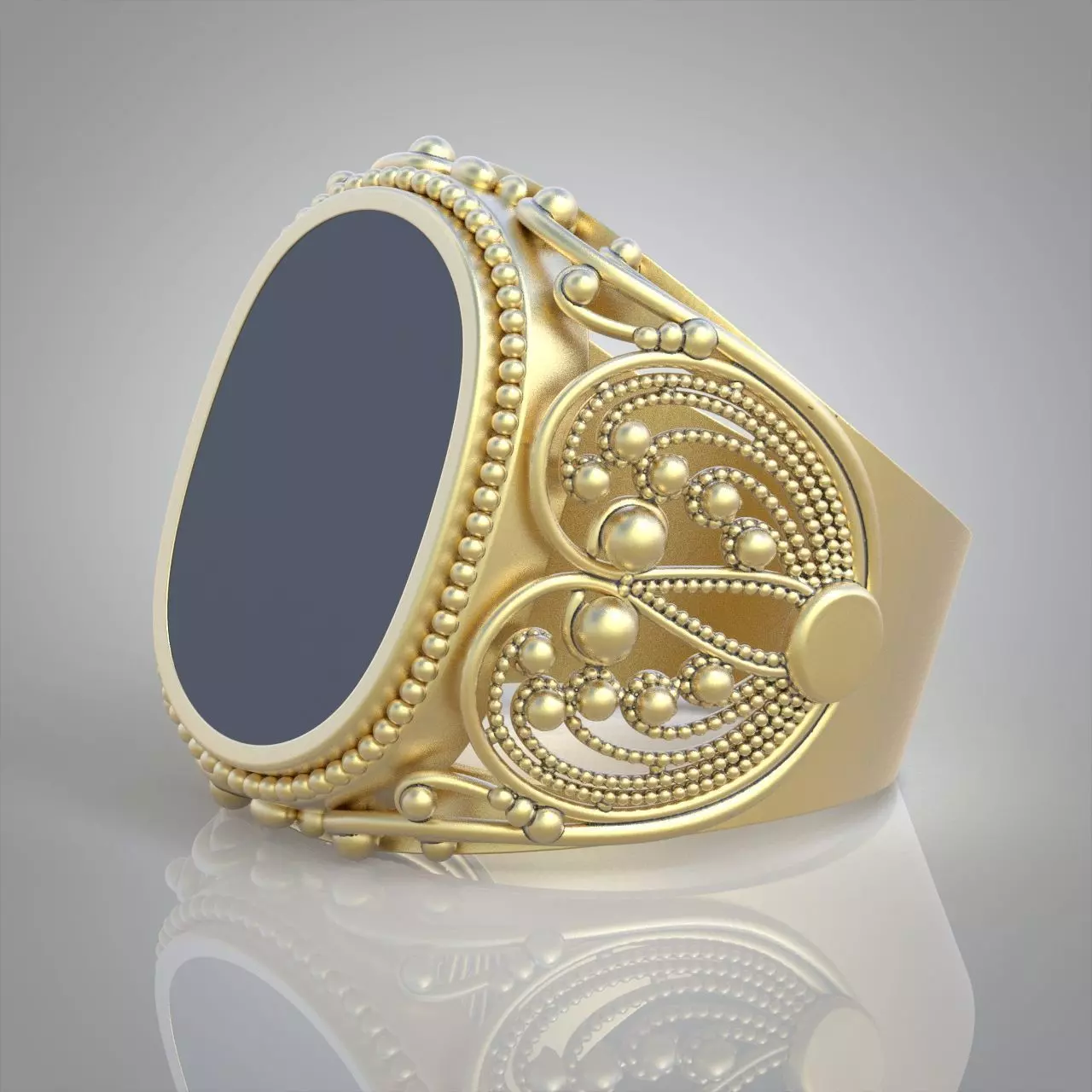 Diamond ring 0394 3D printable model 14 3D print model_0