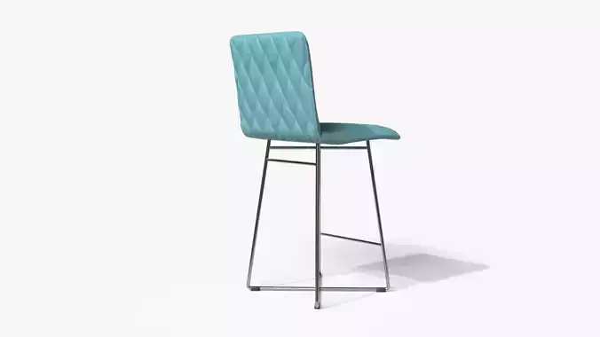 Bar Stool Blue