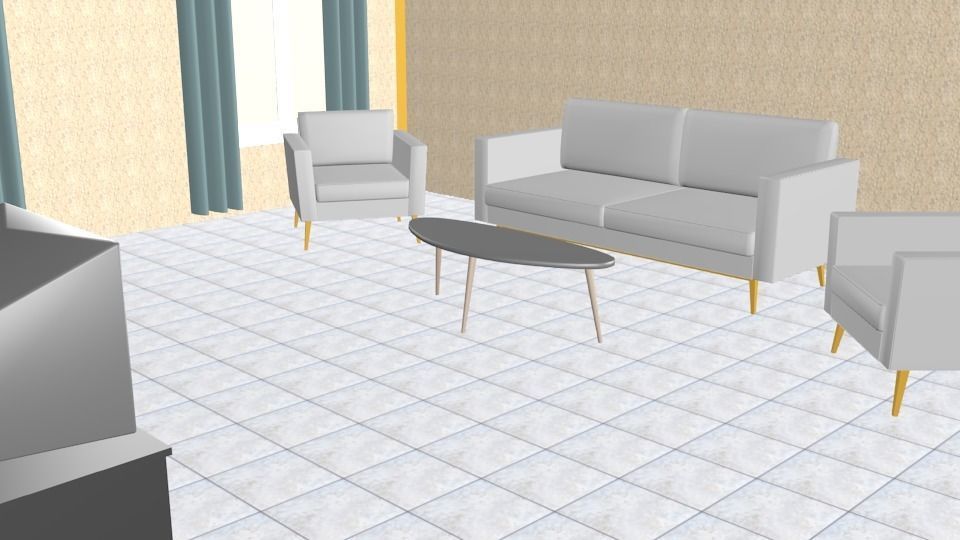 Modern House 3D model_2