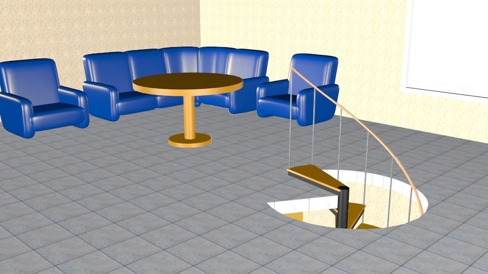 Modern House 3D model_5