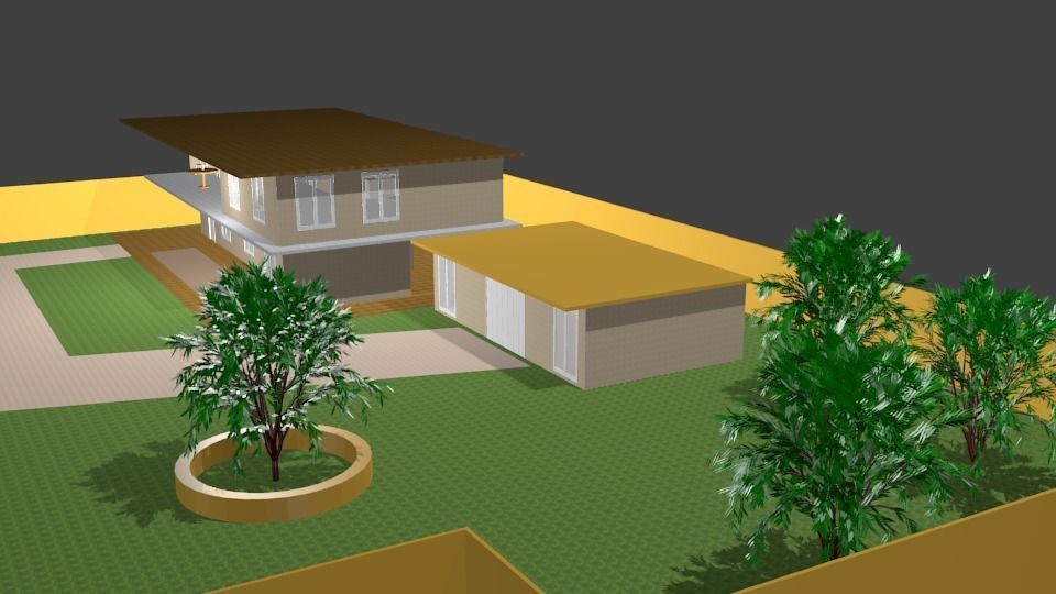 Modern House 3D model_12