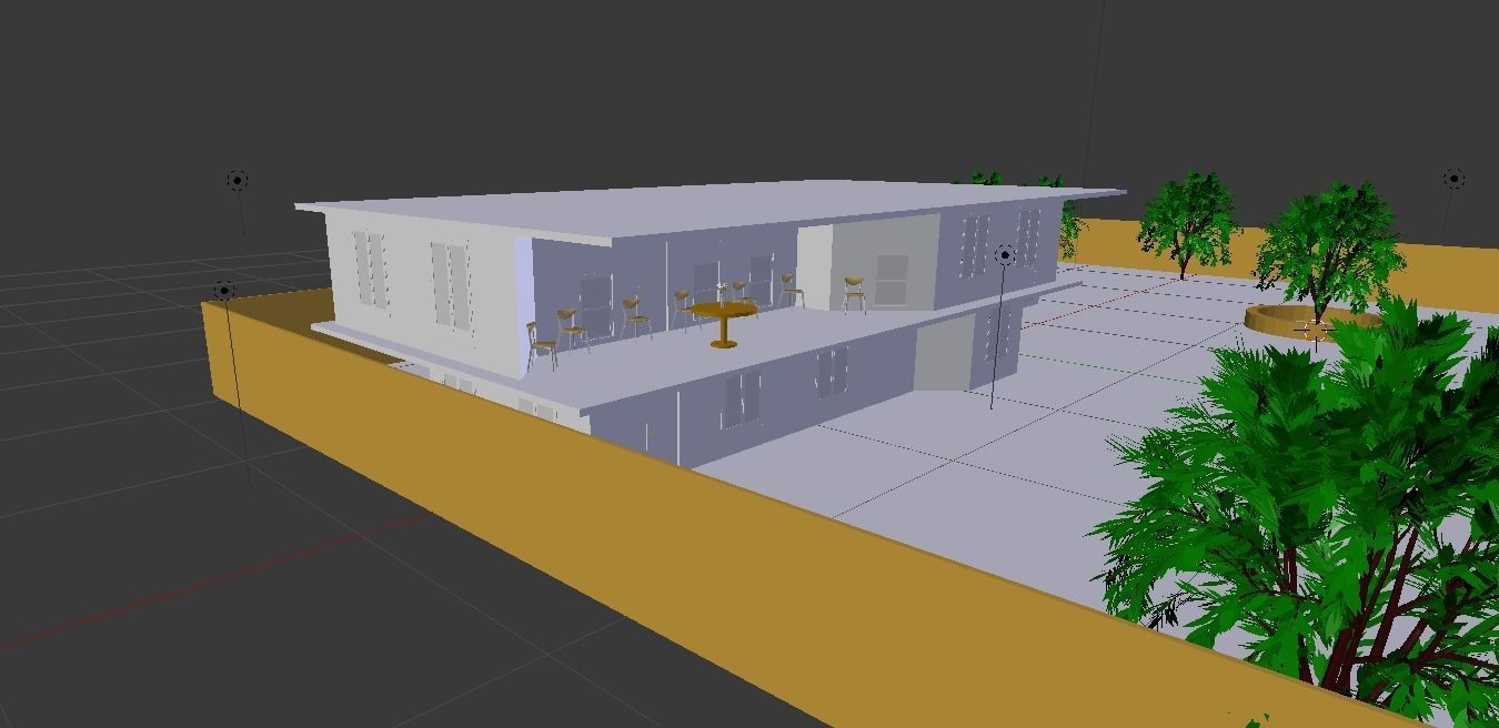 Modern House 3D model_16