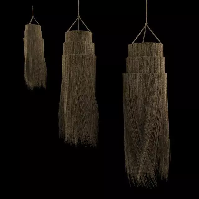 Seagrass lamp 3D model