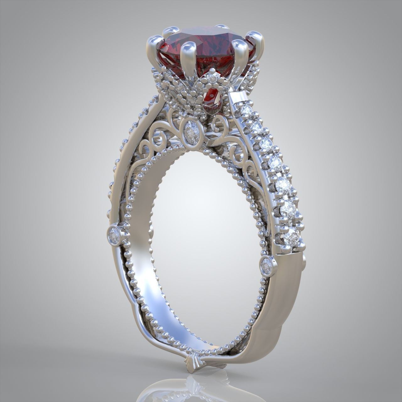 Diamond ring 0410 3D printable model17 3D print model_7