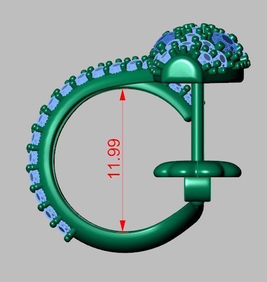 Snake Earring model 0284 3D printable model15 3D print model_14