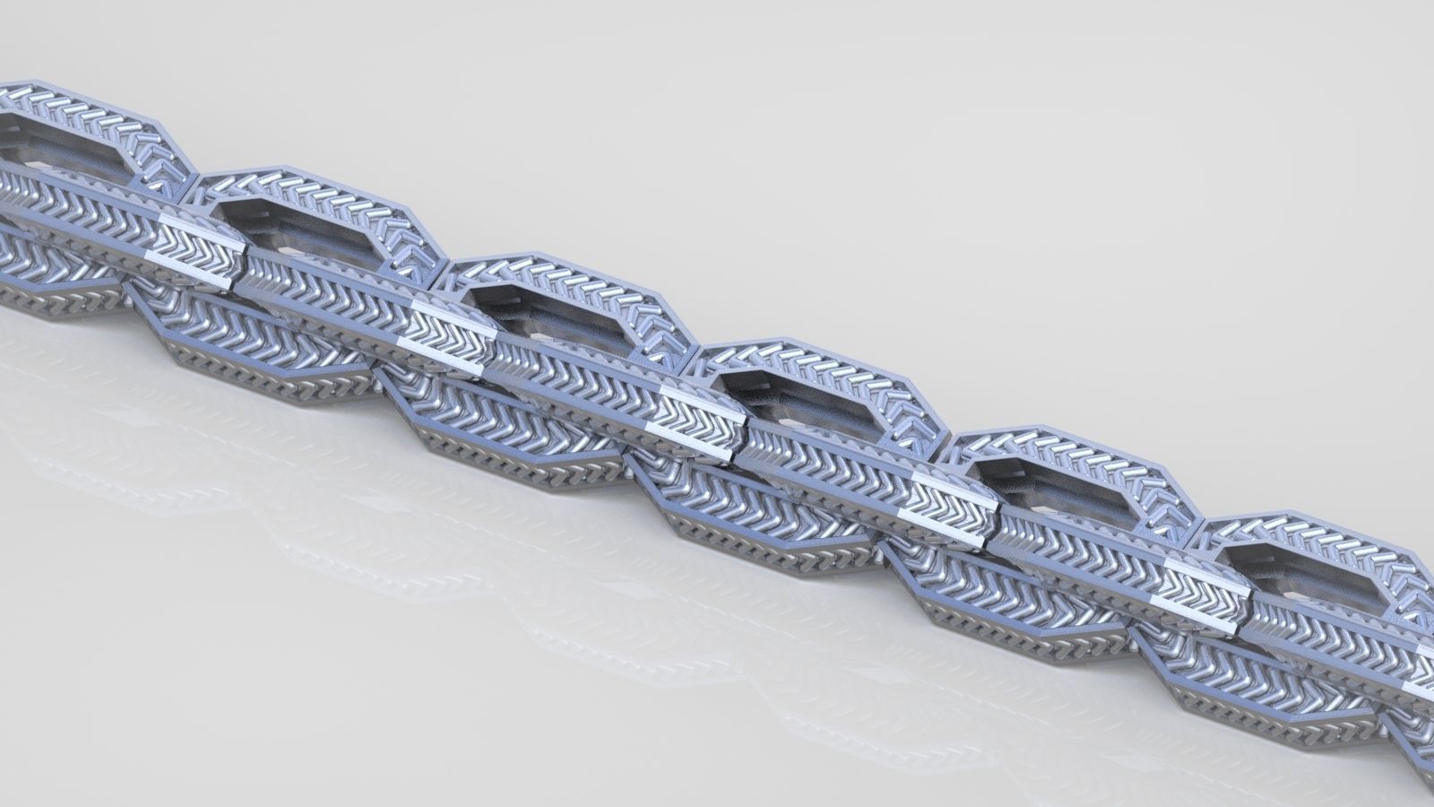 Bracelet model 3D printable model 0034 3D print model_1