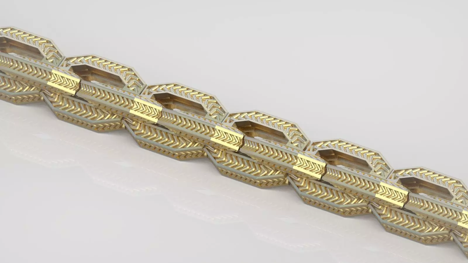 Bracelet model 3D printable model 0034 3D print model_0