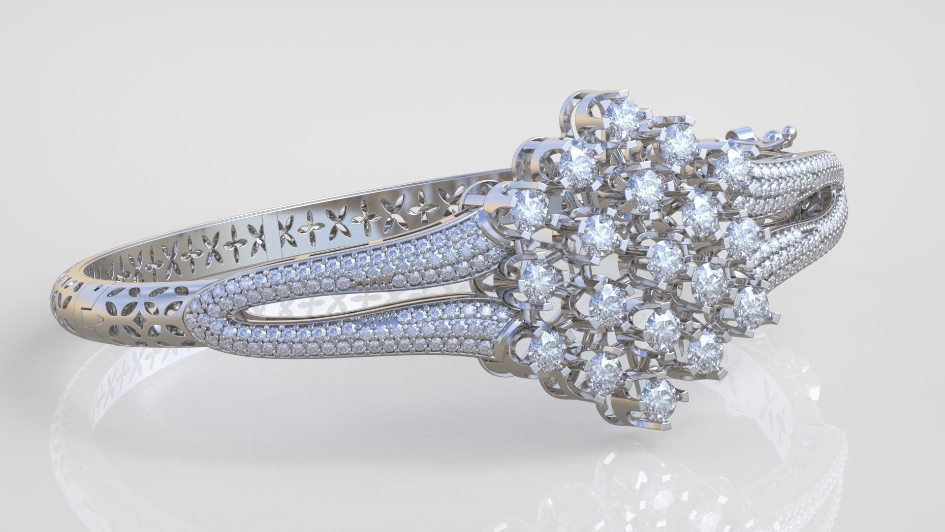 Bracelet model 3D printable model 0047-10 3D print model_9