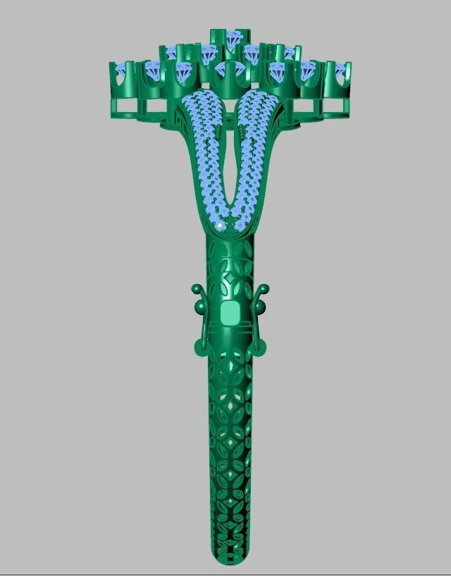 Bracelet model 3D printable model 0047-10 3D print model_11