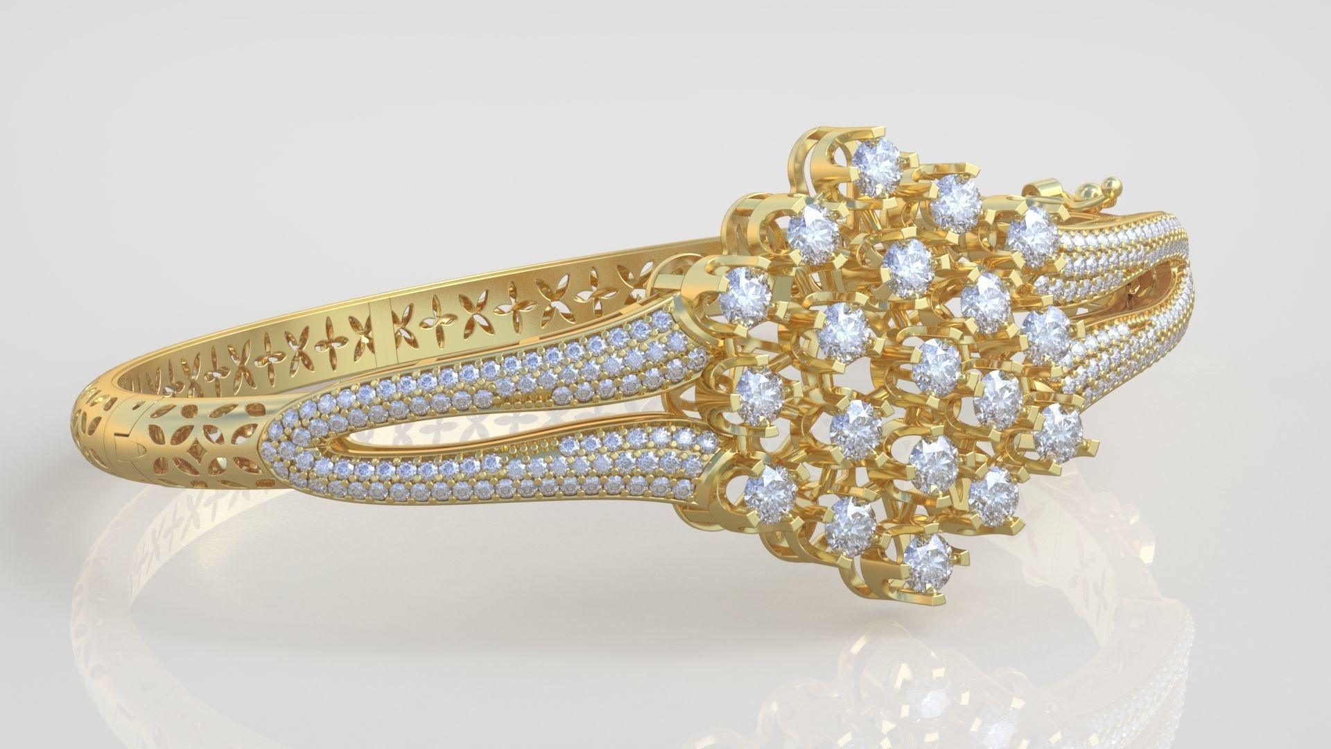 Bracelet model 3D printable model 0047-10 3D print model_8