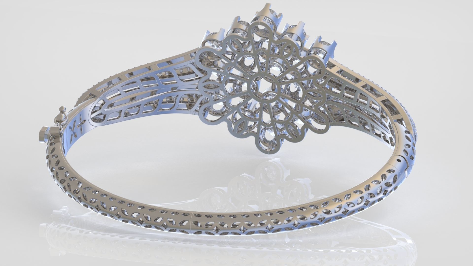 Bracelet model 3D printable model 0047-10 3D print model_6