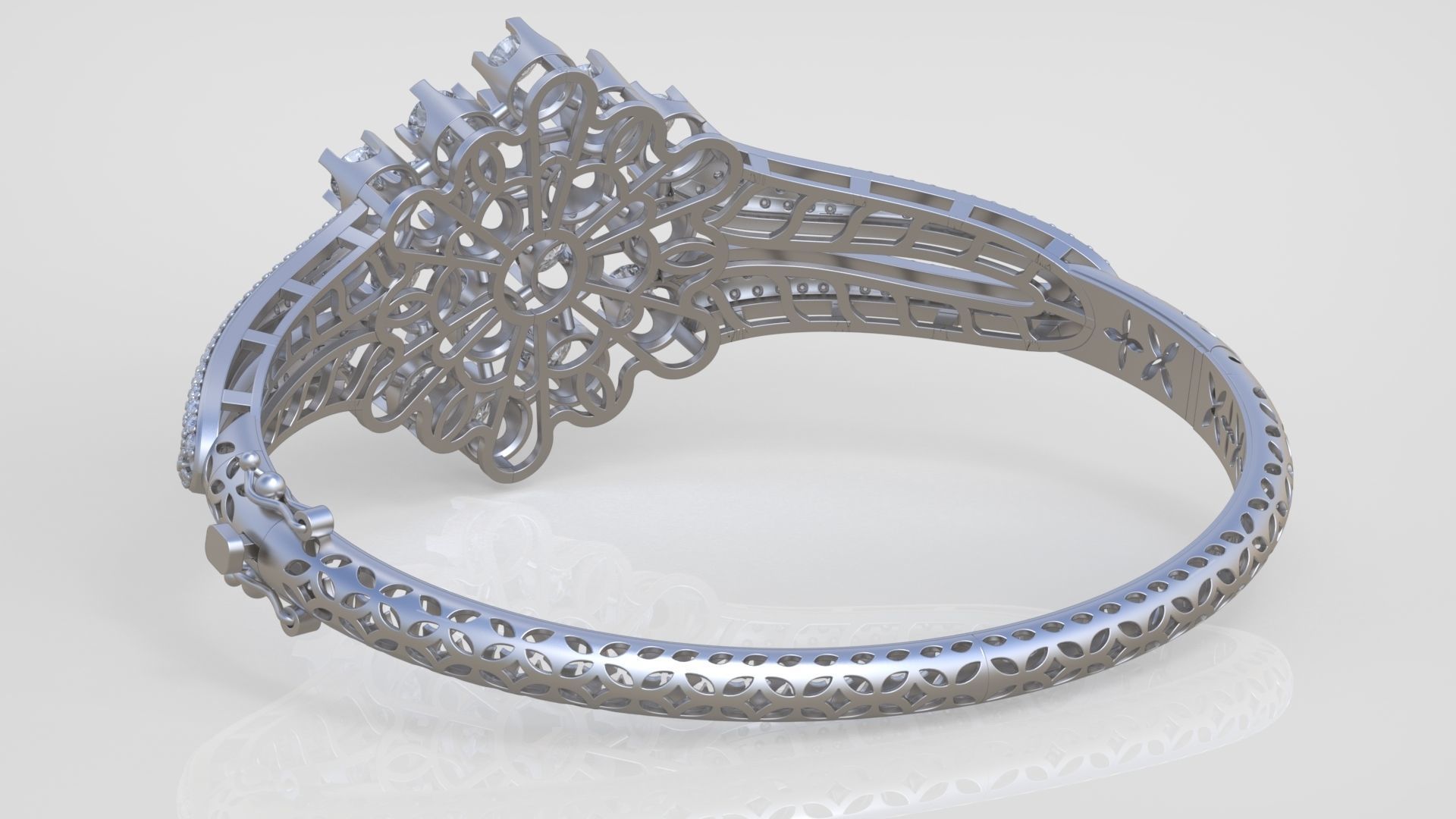 Bracelet model 3D printable model 0047-10 3D print model_5