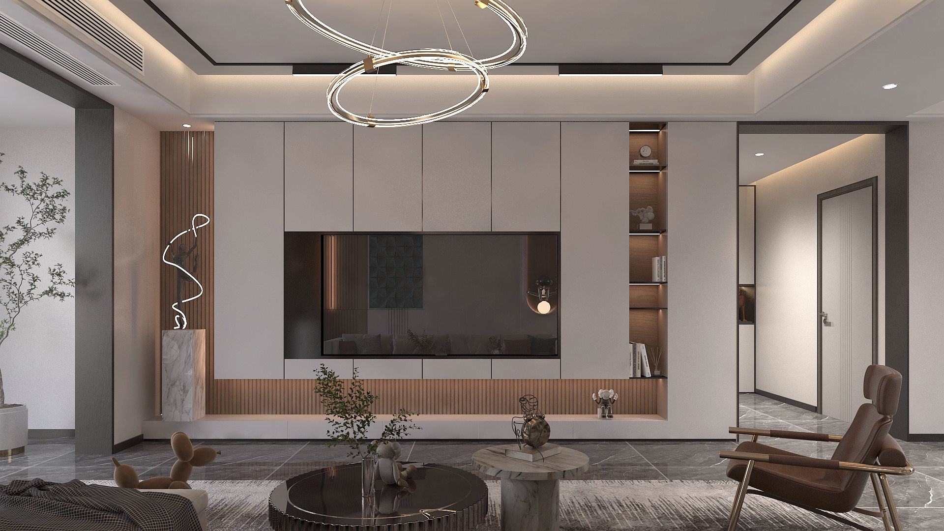 Interior Design - Modern Simplicity 3D model_1