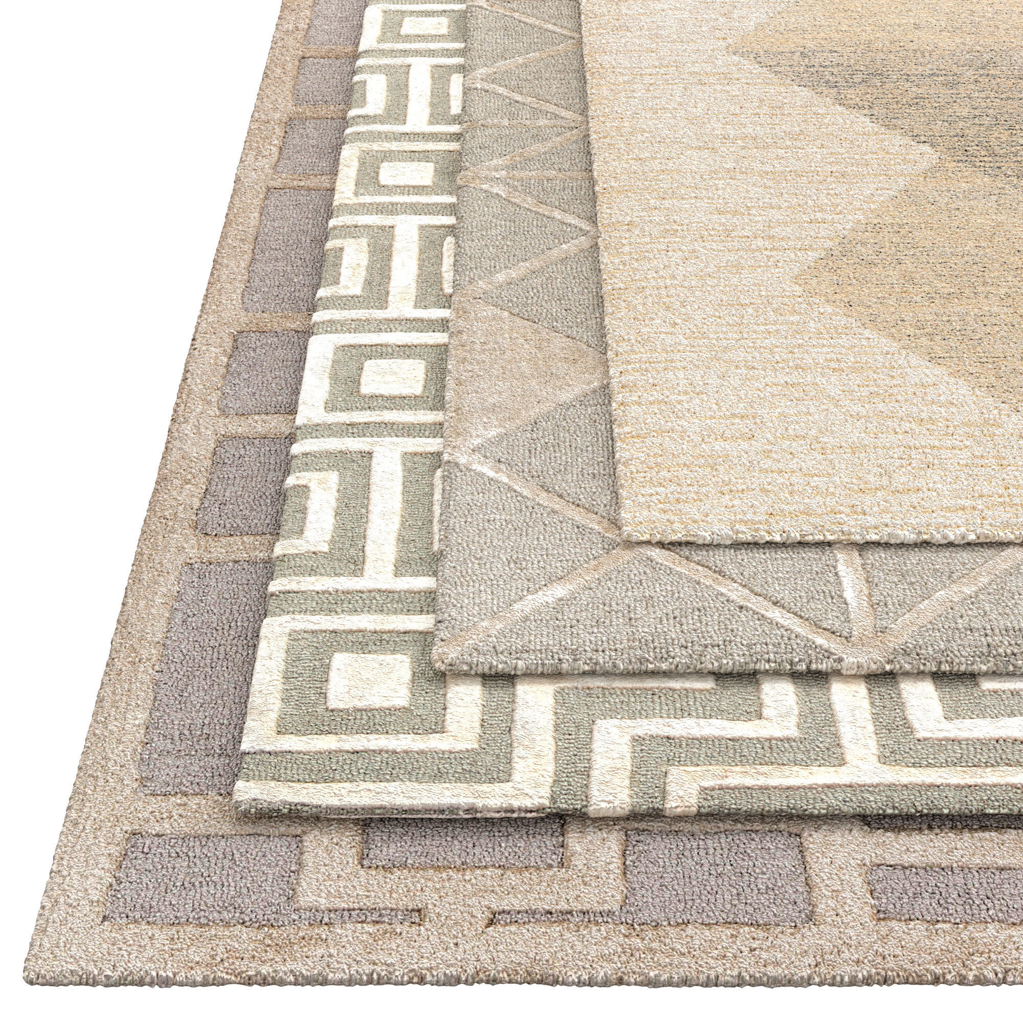 Addison rug 3D model_1