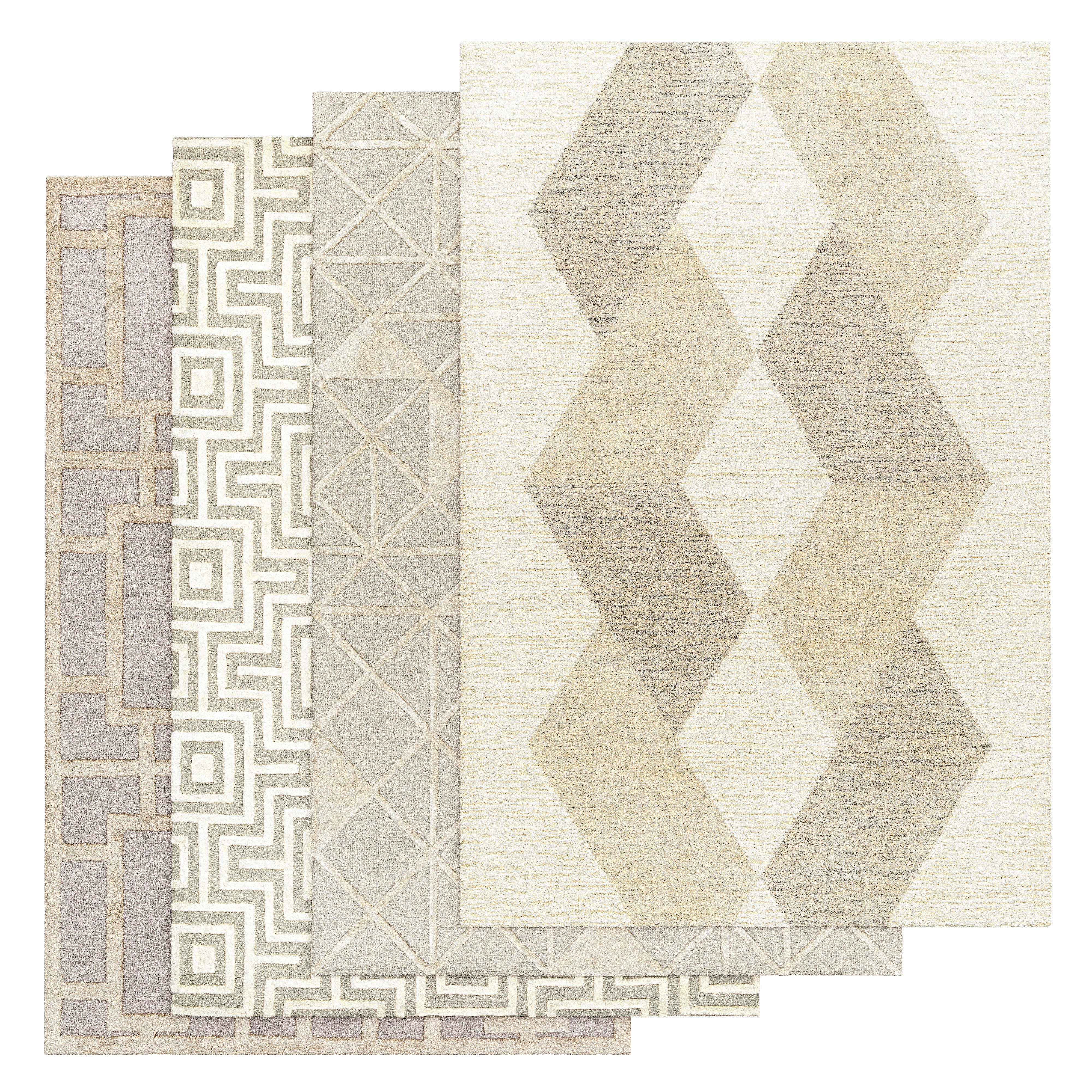 Addison rug 3D model_3