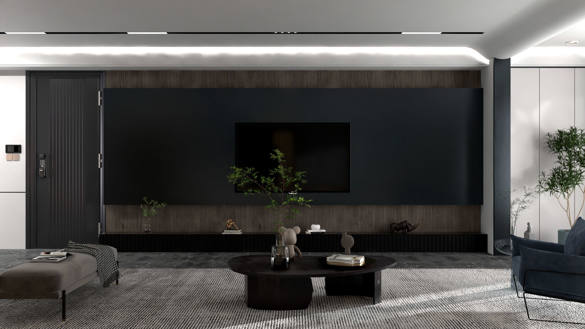 Modern Interior Design 02 3D model_1