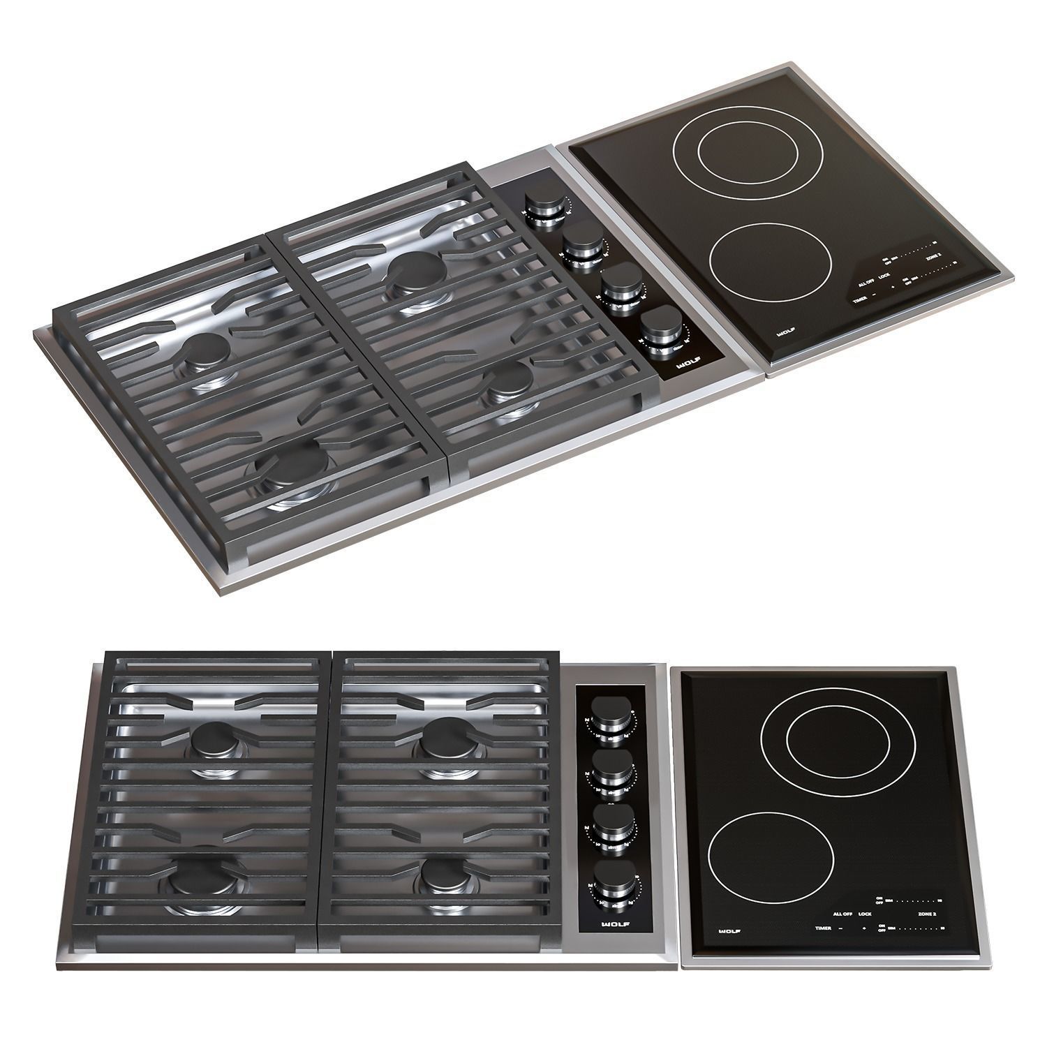 Airforce -wolf appliance set5 3D model_5