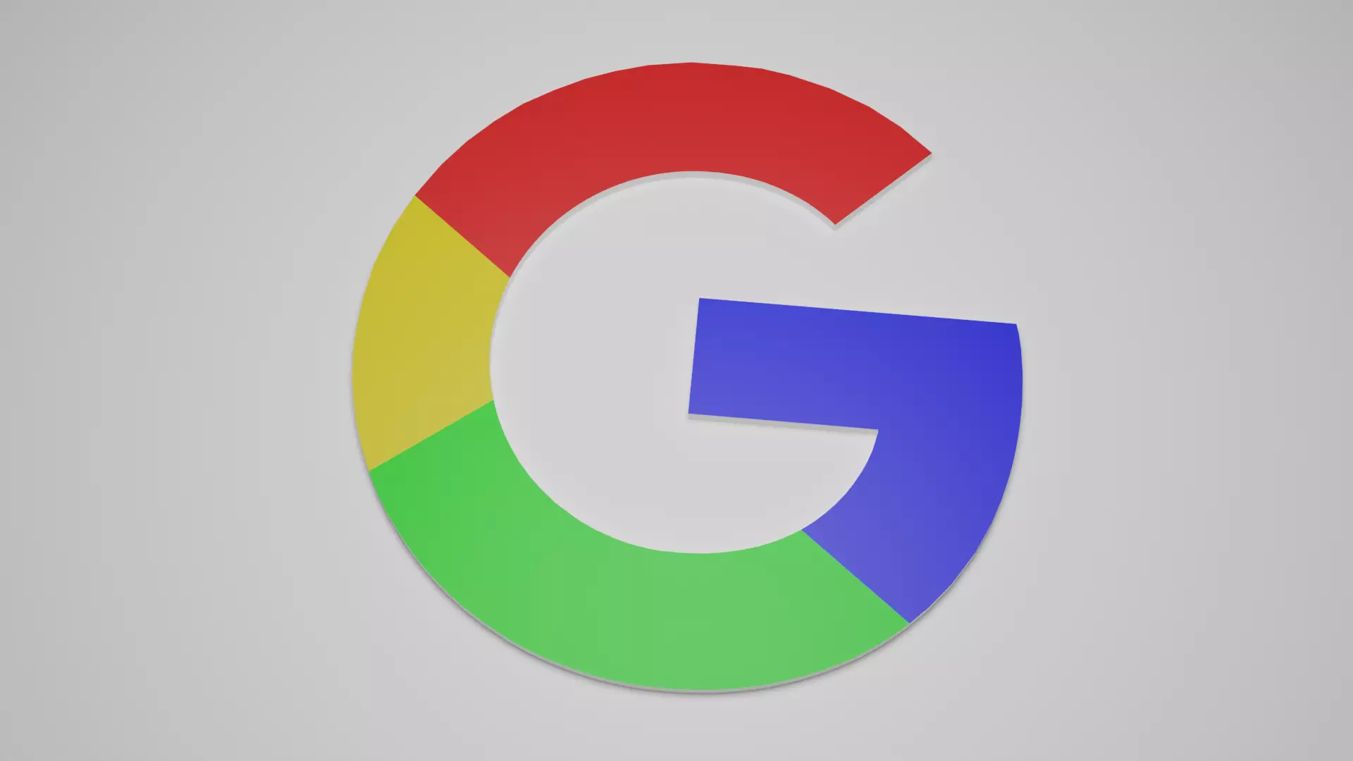 google logo 3D model_0