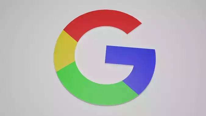 google logo 3D model