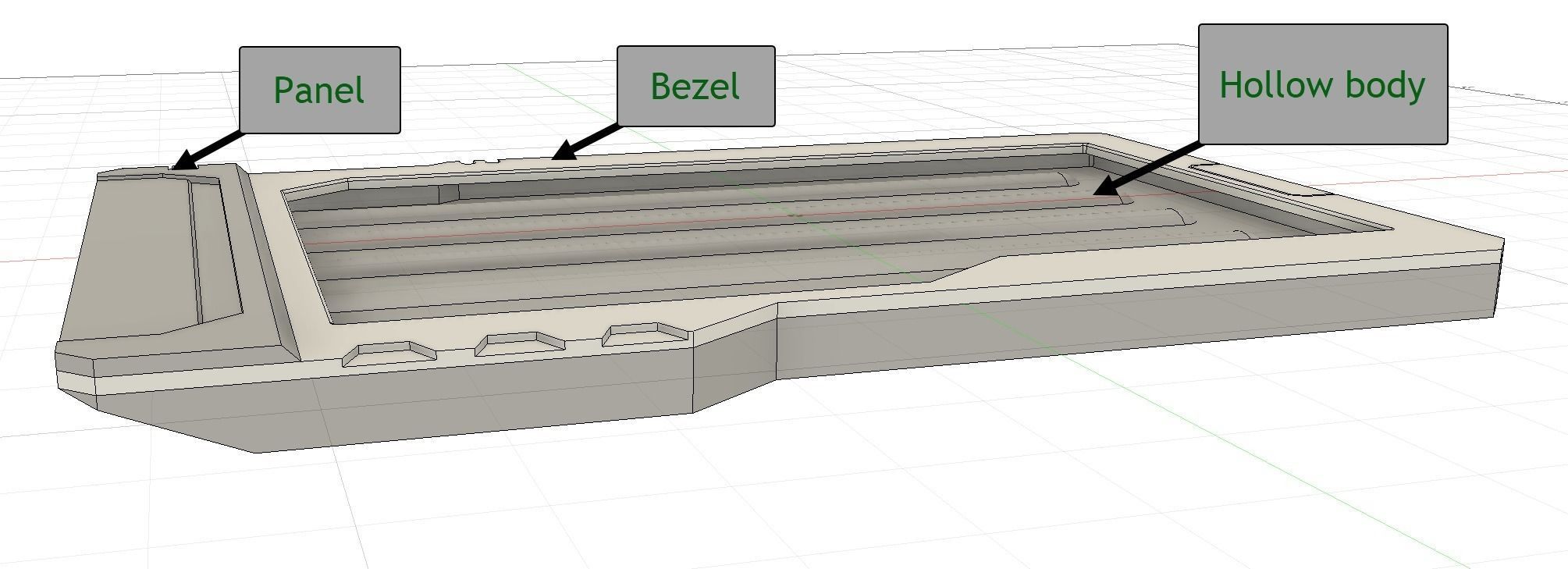 Strange New Worlds - PADD 3D print model_1