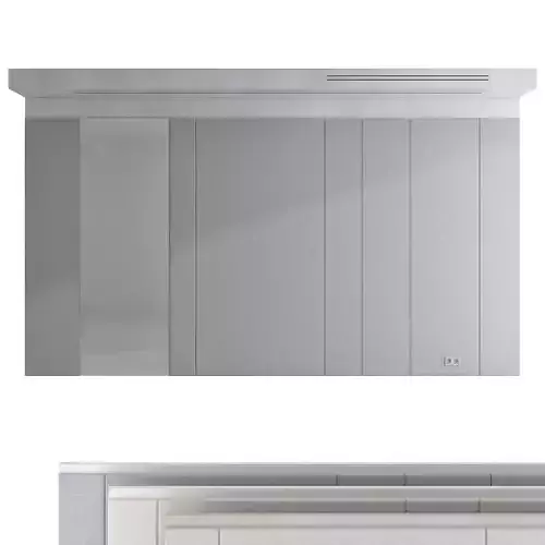 Decorative wall panel set 123 3D model