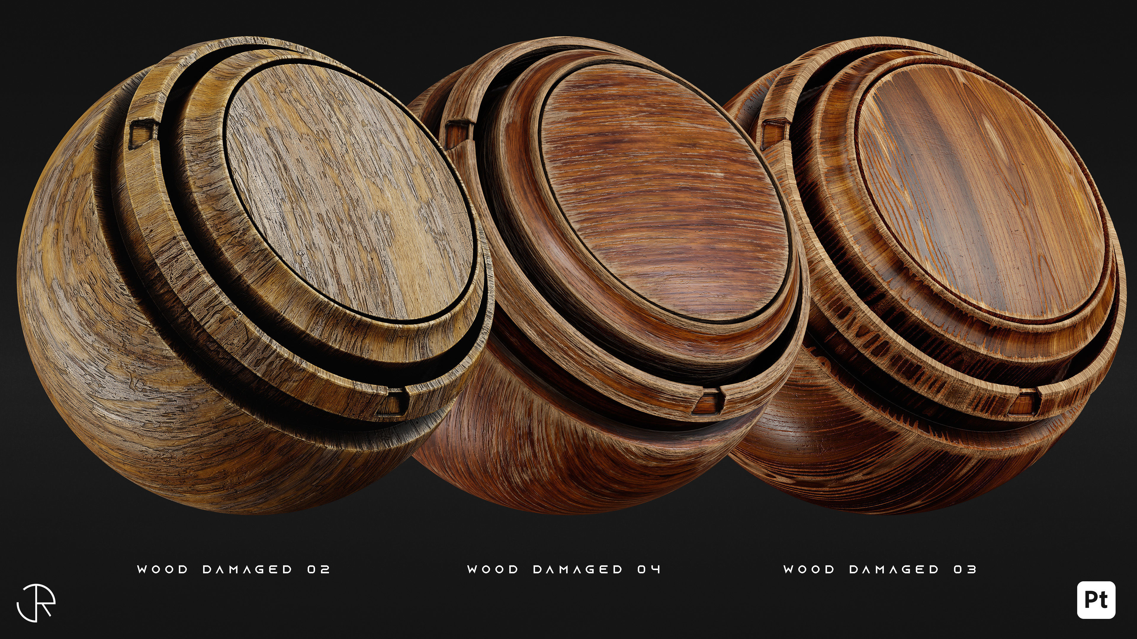 Ultimate Wood Smart Materials for Substance 3d painter Texture_19