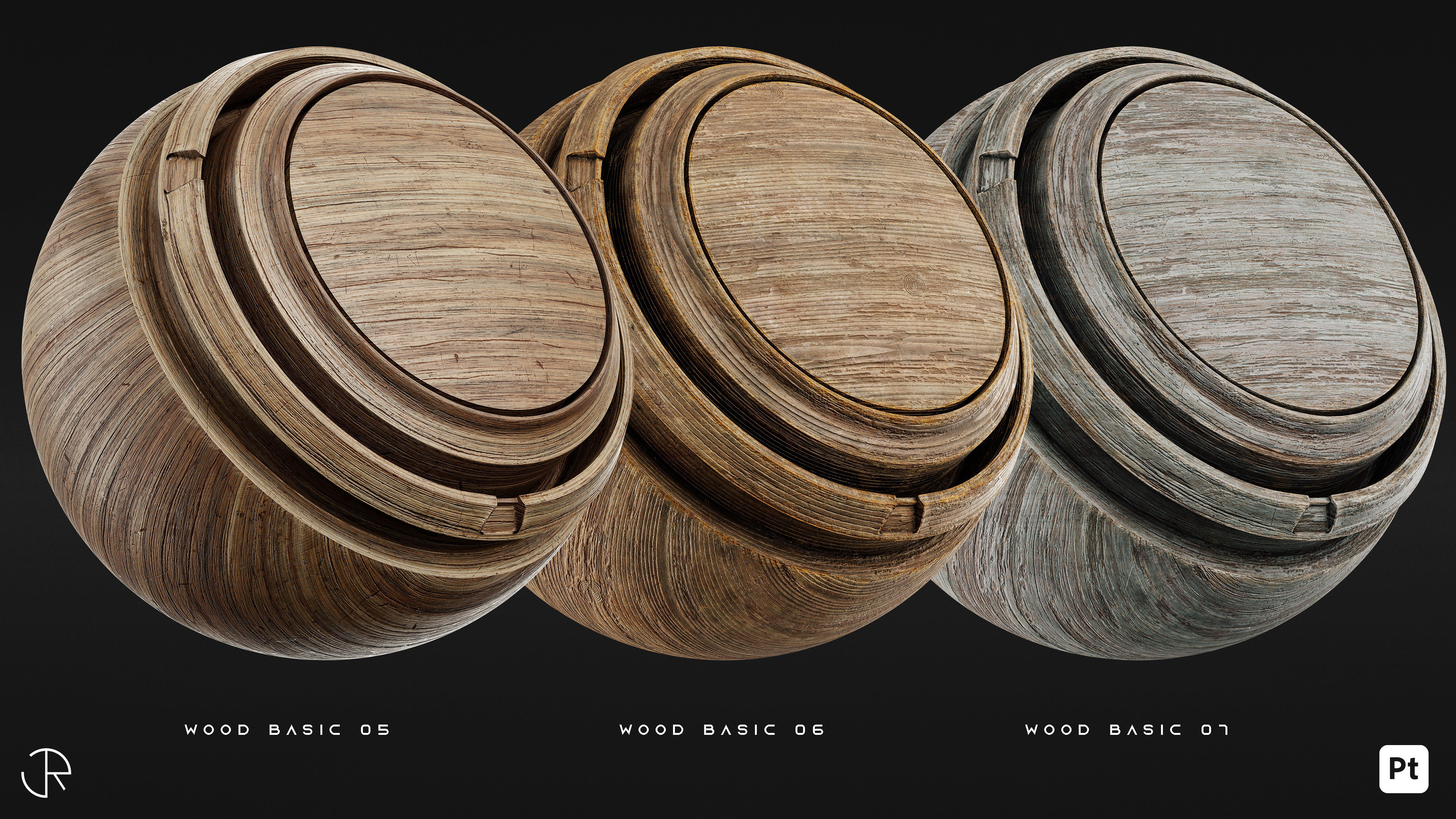 Ultimate Wood Smart Materials for Substance 3d painter Texture_13