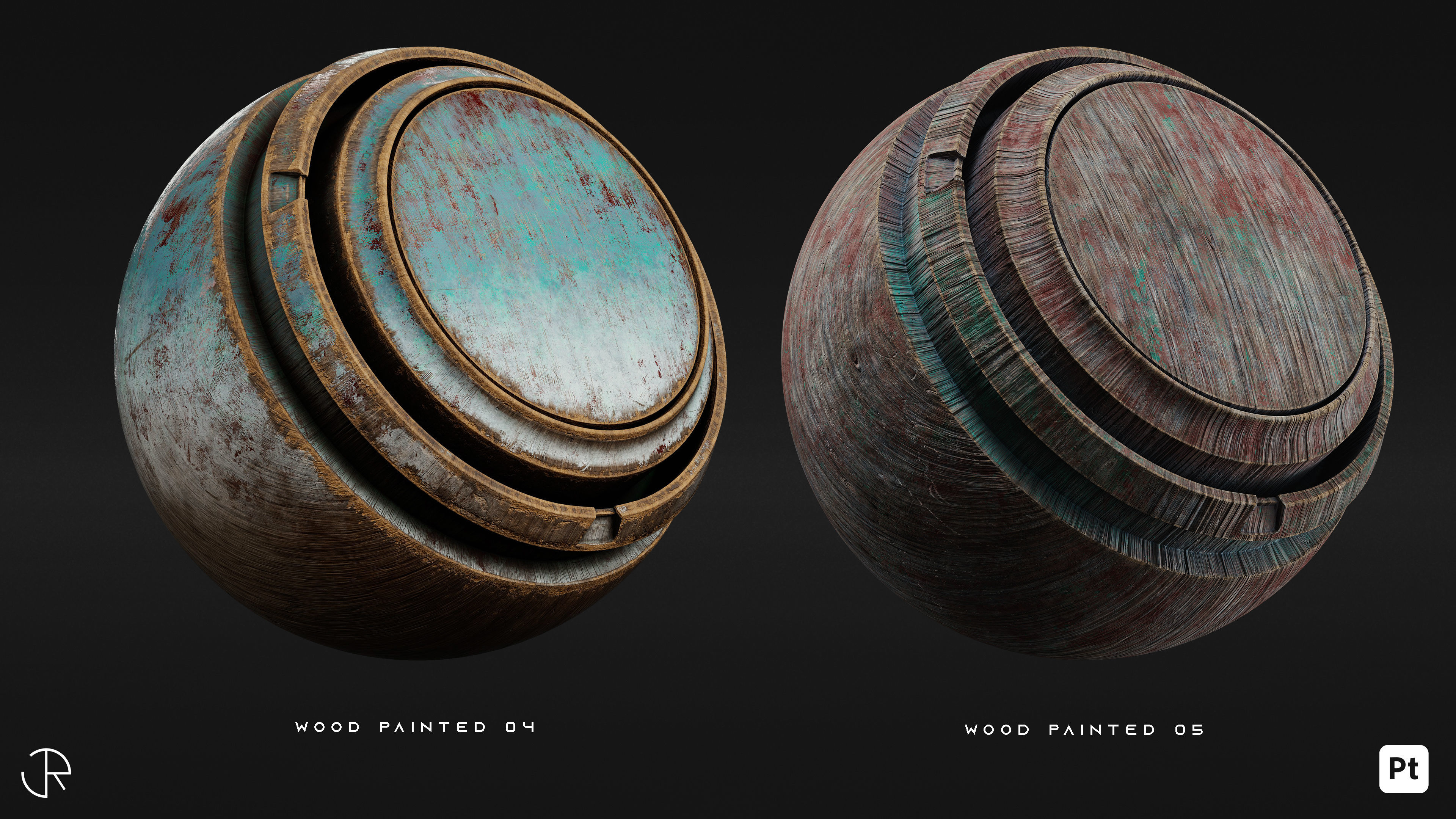 Ultimate Wood Smart Materials for Substance 3d painter Texture_22