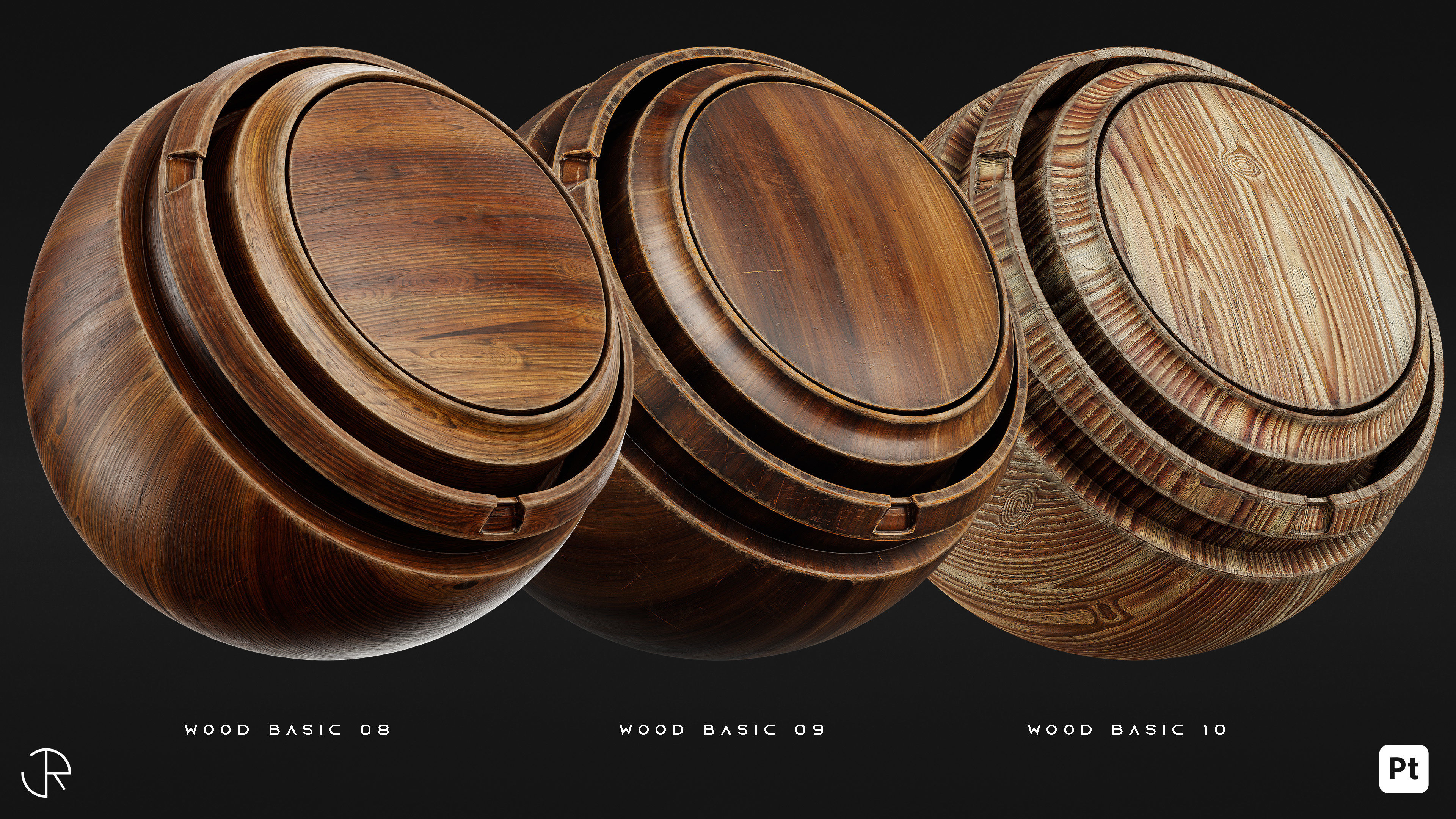 Ultimate Wood Smart Materials for Substance 3d painter Texture_14