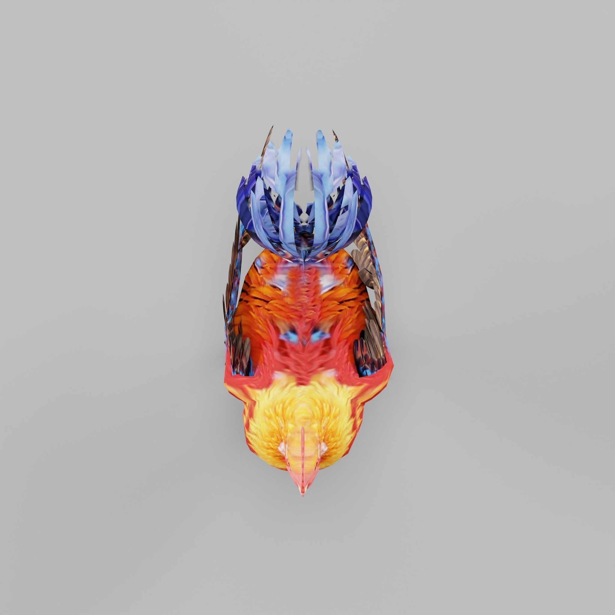 Rooster 3D model_17