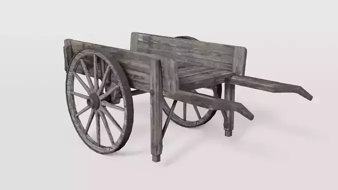 Old station wheelbarrow