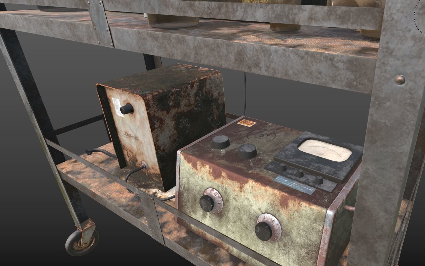 Abandoned Sanatorium Equipments 02 3D model_8