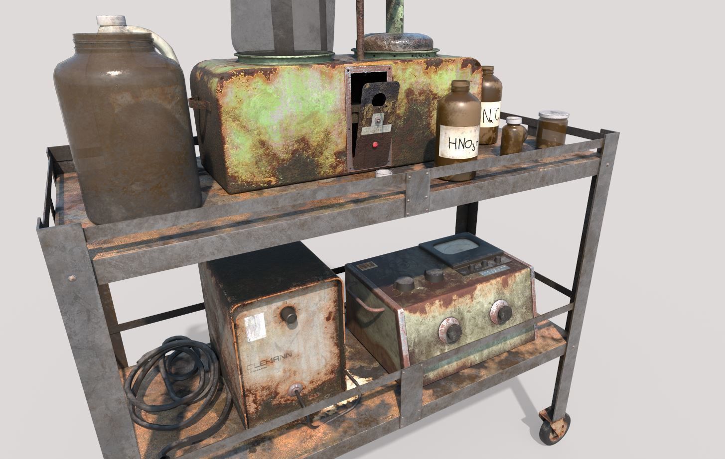 Abandoned Sanatorium Equipments 02 3D model_6