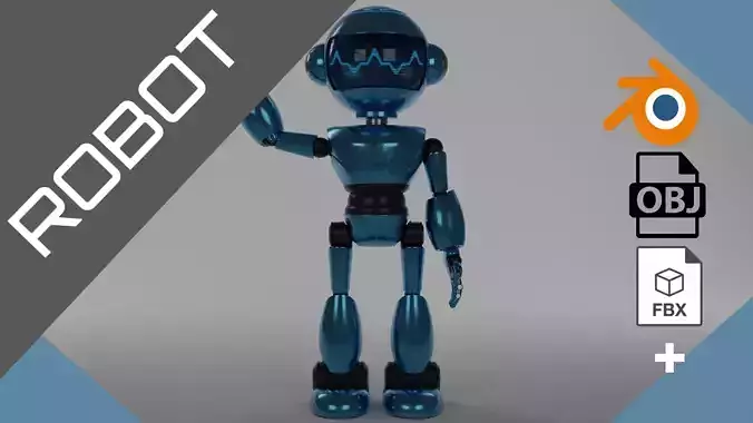Robot 3D model