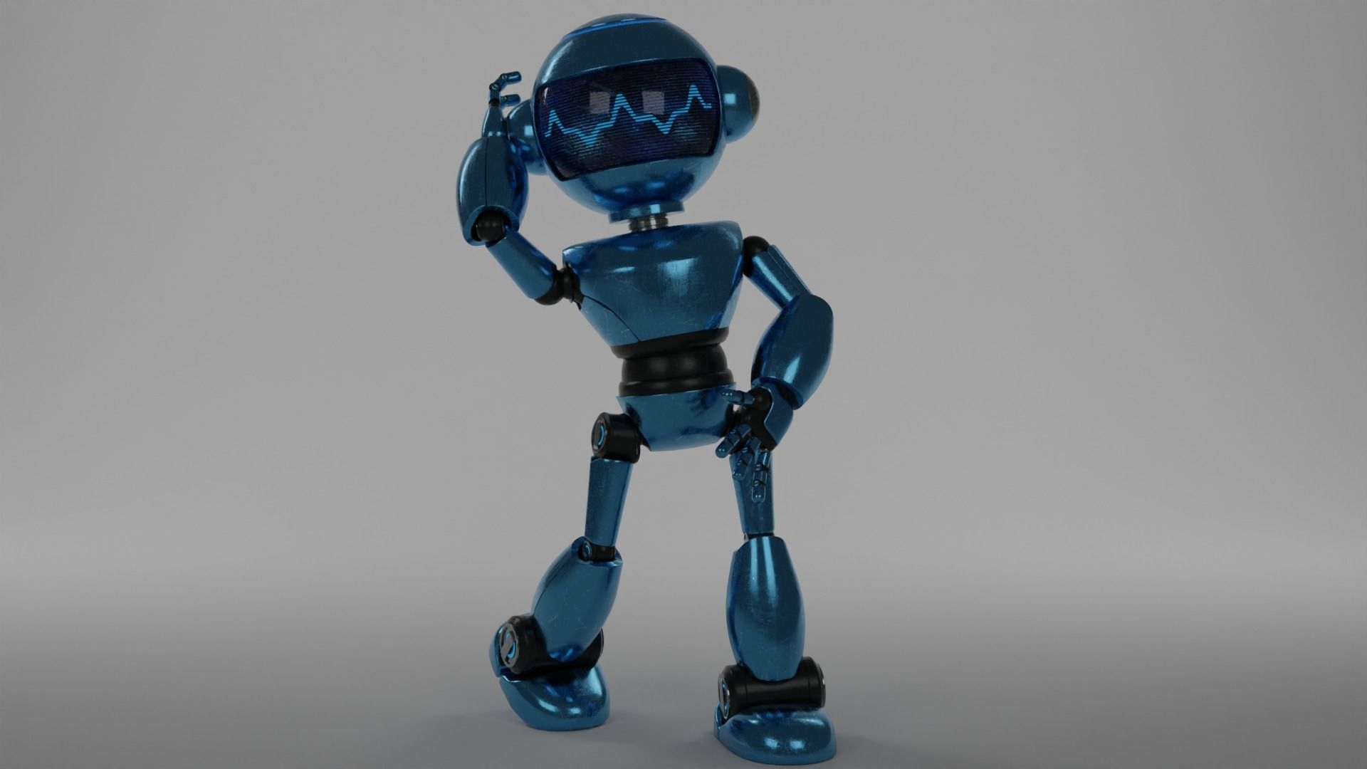 Robot 3D model_16
