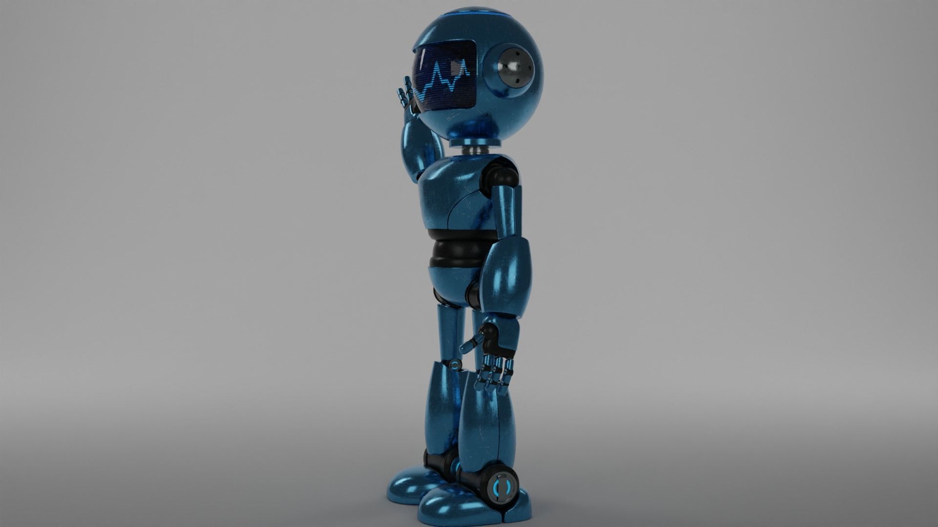 Robot 3D model_3
