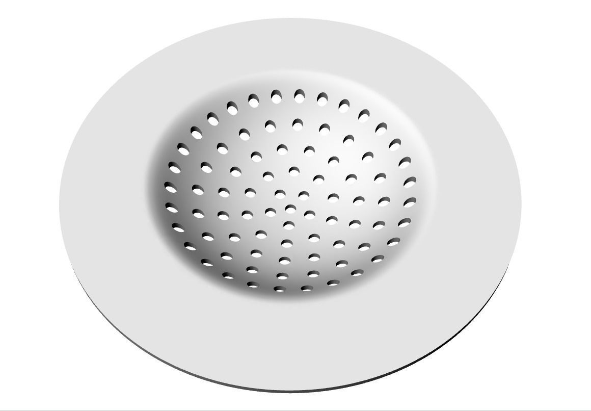 Sink drain plug 3D print model 3D model 3D printable CGTrader