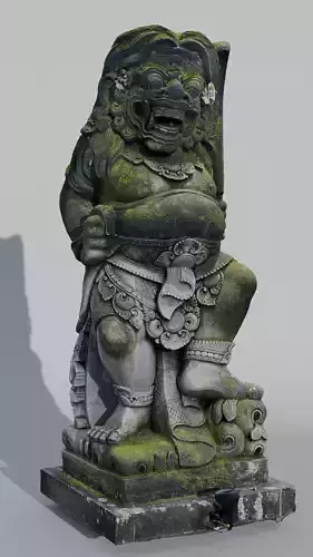 Old Sculpture From Bali Indonesia