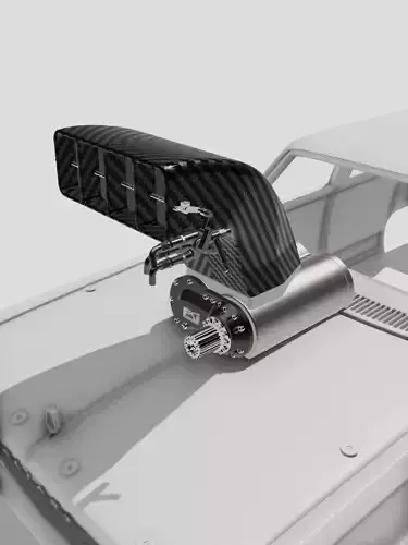 Pro Mod PSI Blower Hat N fuel meter 3D print model