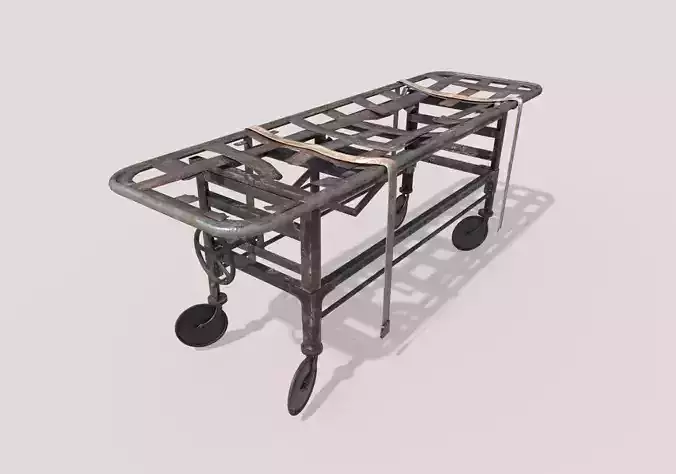Abandoned Medical Stretcher