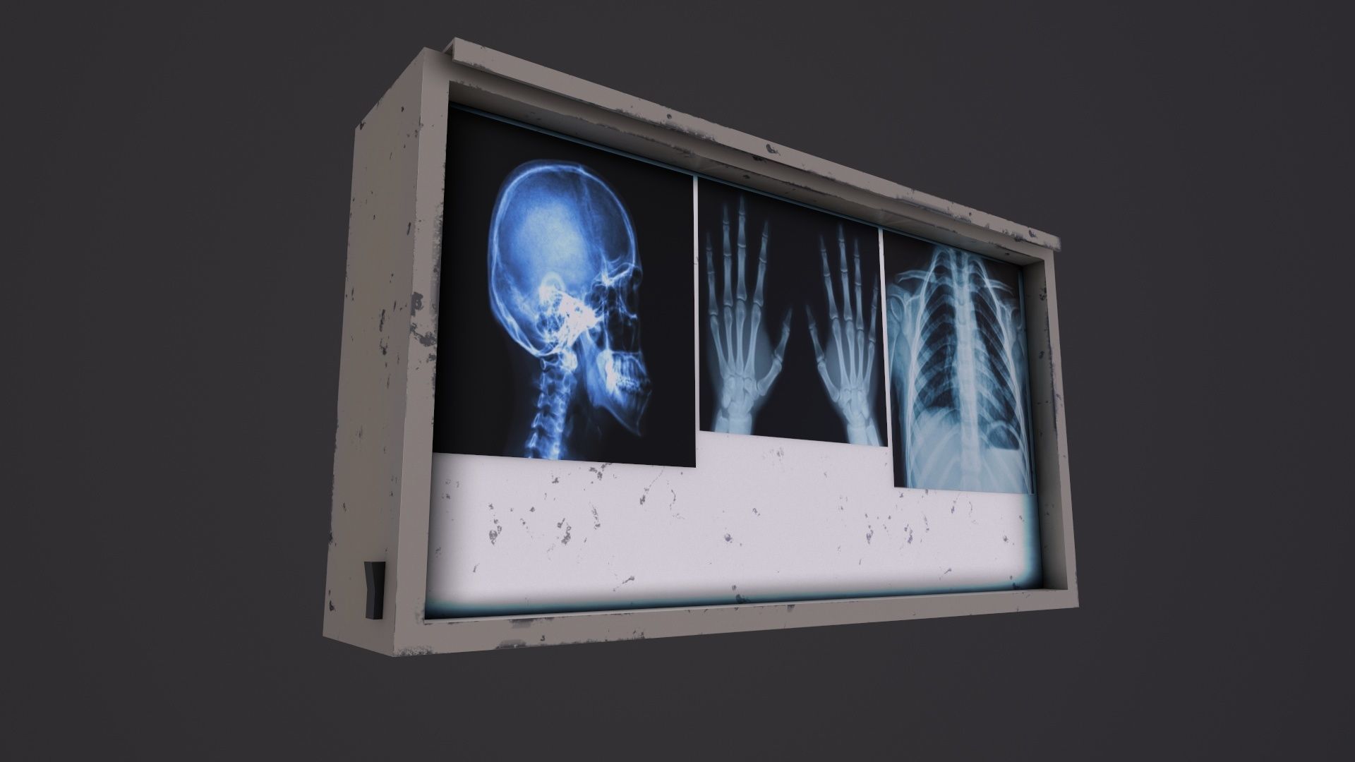 3D model XRay Light Box 3D Model VR / AR / lowpoly CGTrader